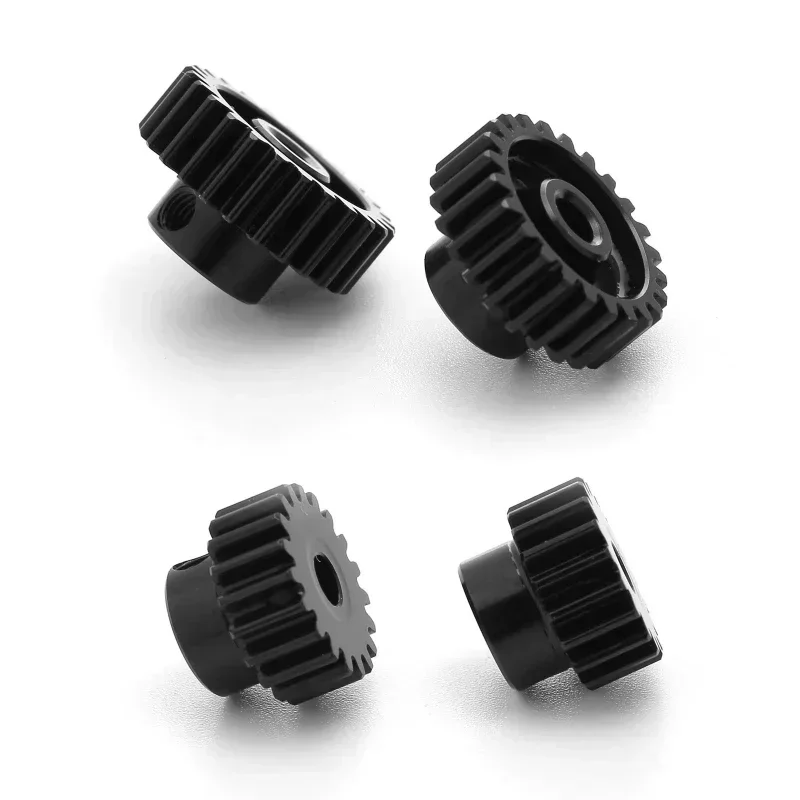 4 шт. металлическая шестерня 18T 19T 23T 24T моторная для Tamiya TT01 TT02 TB02 TA05 детали