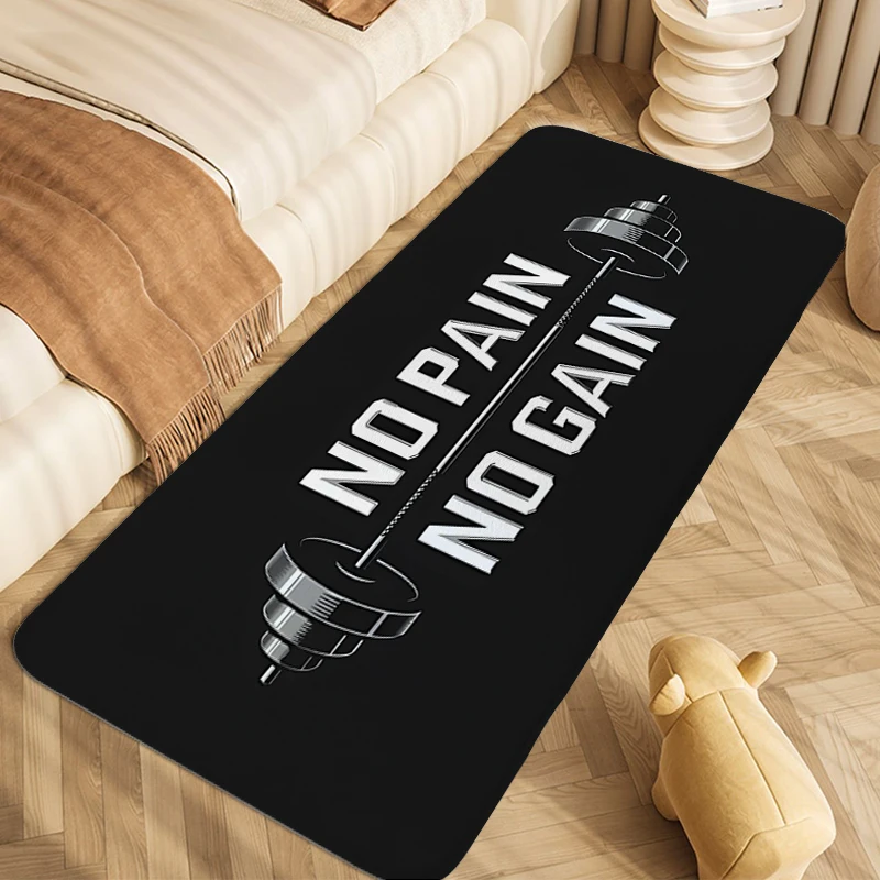 Коврик для ног с цифровым принтом ванной комнаты коврик тренажерного зала