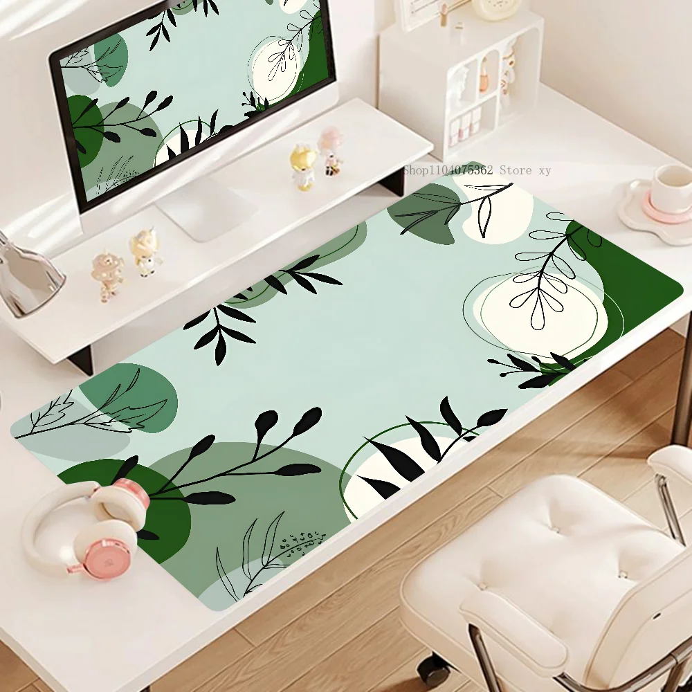 Коврик для мыши с изображением листьев Настольный коврик игровые аксессуары Prime