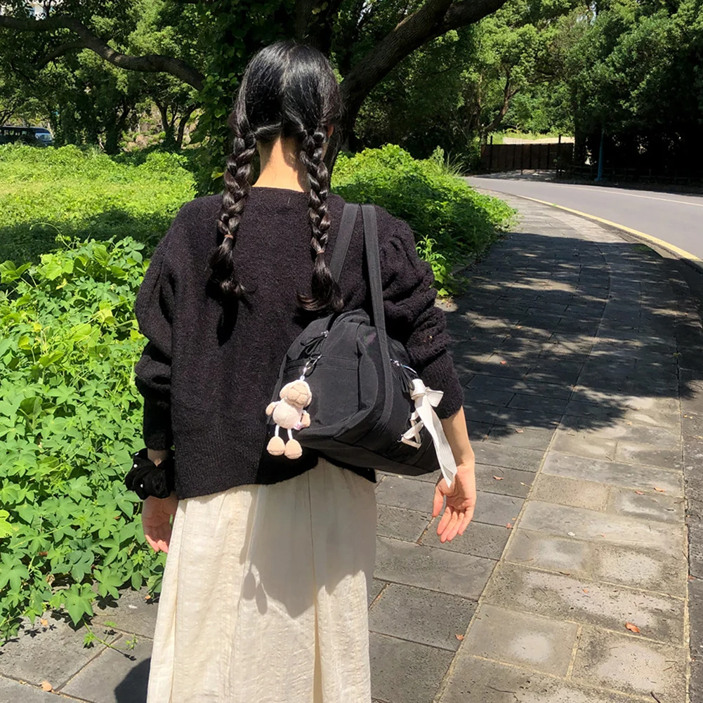 Водонепроницаемая Нейлоновая Спортивная Сумка С Ленточным Бантом Повседневная