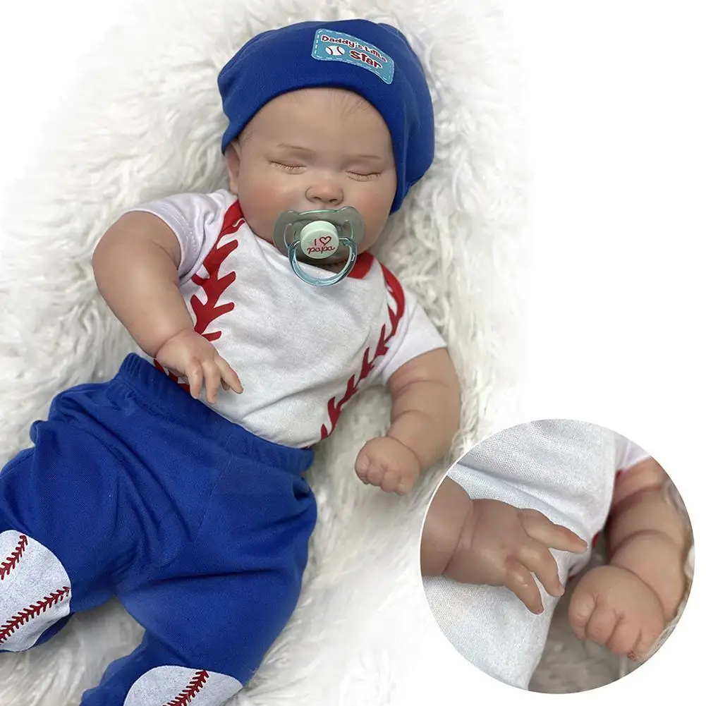 

20inch Reborn Dolls Baby Realistic Reborn Toys For Children Boneca Renascida Brinquedo Para Crianças U4o8