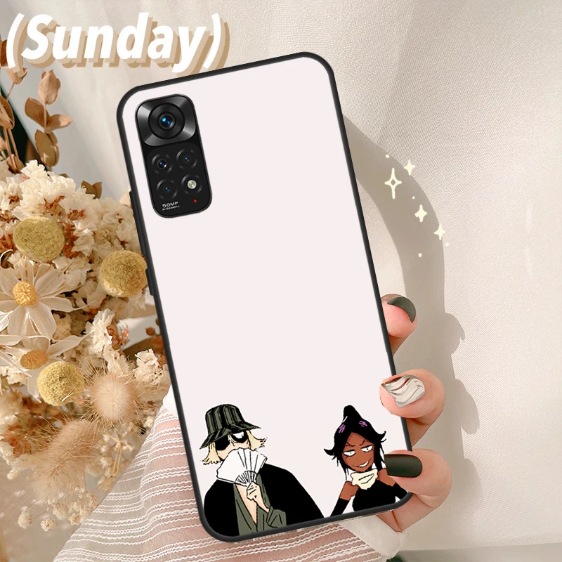 Чехол Shihouin Yoruichi Kisuke отбеливатель для Xiaomi Redmi Note 11 10 9 8 Pro 11S 10S 9S 8T K50 K40 Gaming 9T 9A 9C чехол