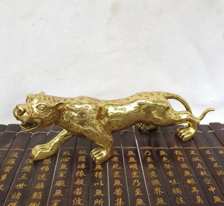

Pure copper, Feng Shui, leopard African residence, prosperous wealth