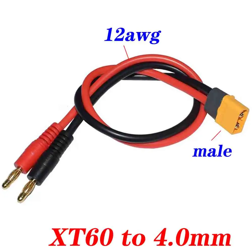 LAJQTAO Провод для зарядки аккумулятора 30см  XT60 EC3 EC5