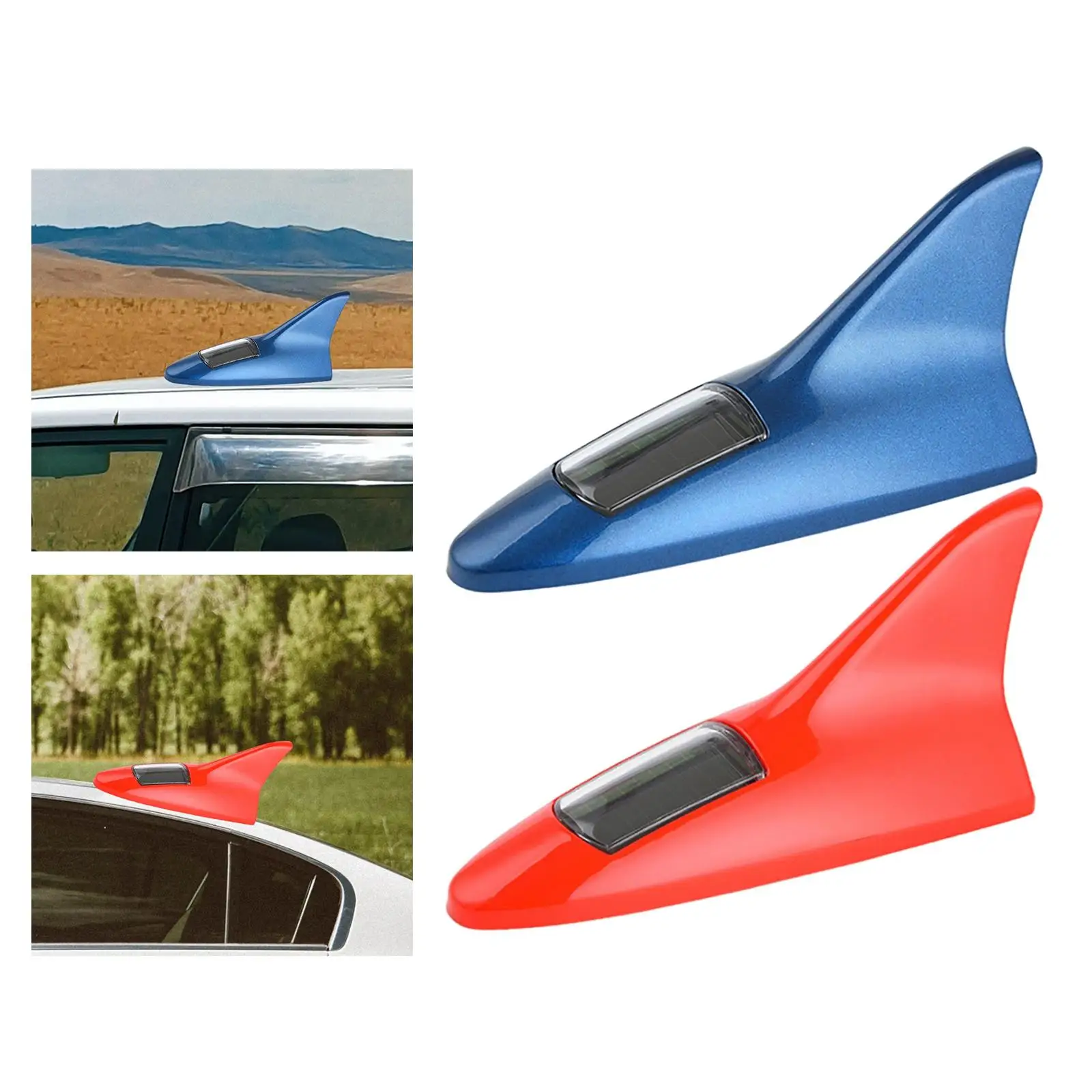 

2 шт., декоративные предупреждающие лампы «Акулий плавник»