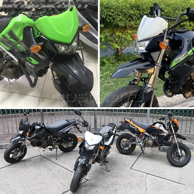 Переднее крыло-брызговик для мотоцикла Kawasaki KSR110 KSR 110 2013-2022, для мини-кроссовых мотоциклов, защита колеса (art.: 3920d4f7c13db) - 3920d4f7c13db