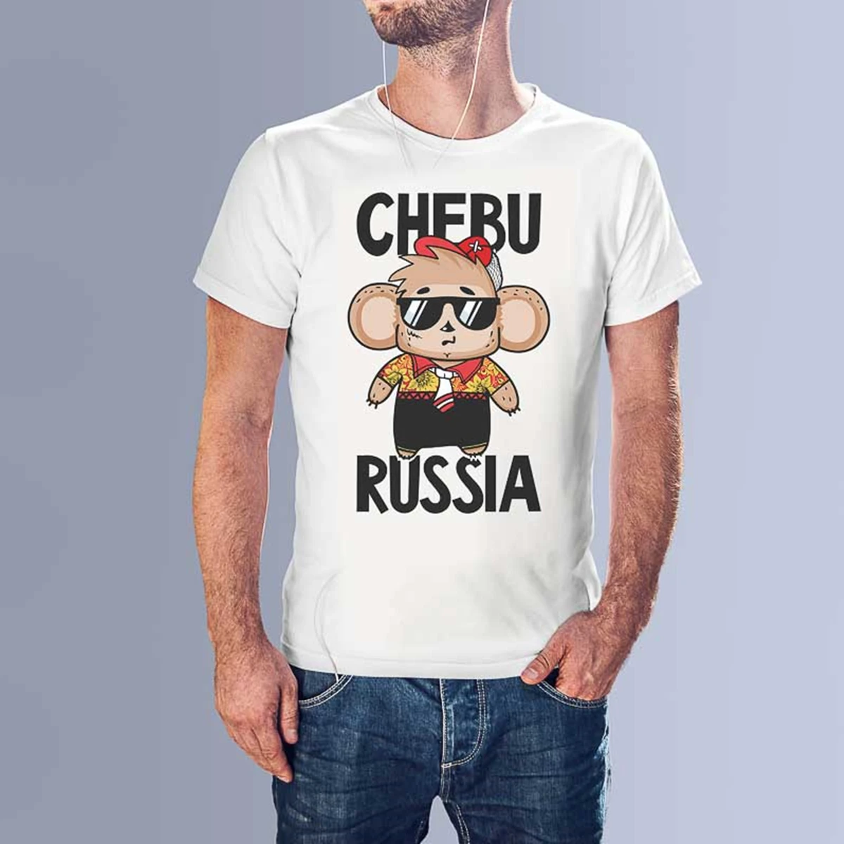 Белая Мужская хлопковая футболка Porzingis унисекс с принтом, модная рубашка Cheby Russian aл, Винтажные Футболки с круглым вырезом, топы