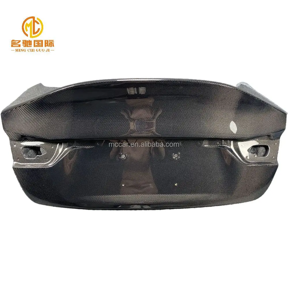 

Carbon Fiber Rear Trunk Fit For Infiniti Q50 Q50L Cocked Style Trunk Boot Lid Rear Deck Boot Lid Cover hood