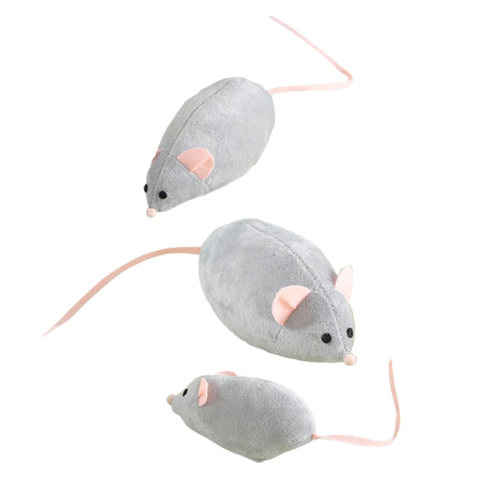 

Cat Toysmouse Mice Kitten Teaser Catnip Interactivepet Teasing Refill Rattlemodel Bite Teething Lickingentertaining Cats