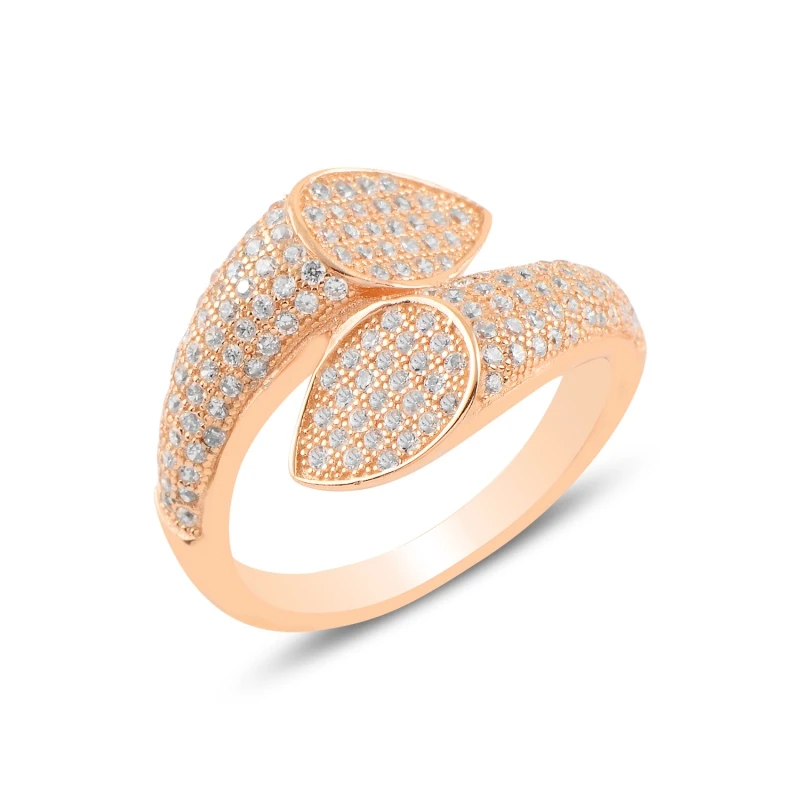 

Серебряное кольцо с фианитом