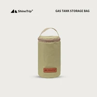 outdoor camping gas tank storage bag portable camping flat gas tank anti collision protective sleeve card stove bag