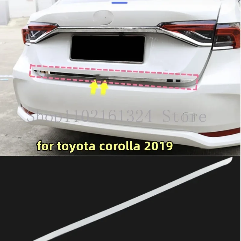 Подходит для toyota corolla 2019 ailgate задняя дверь Нижняя крышка молдинг отделка