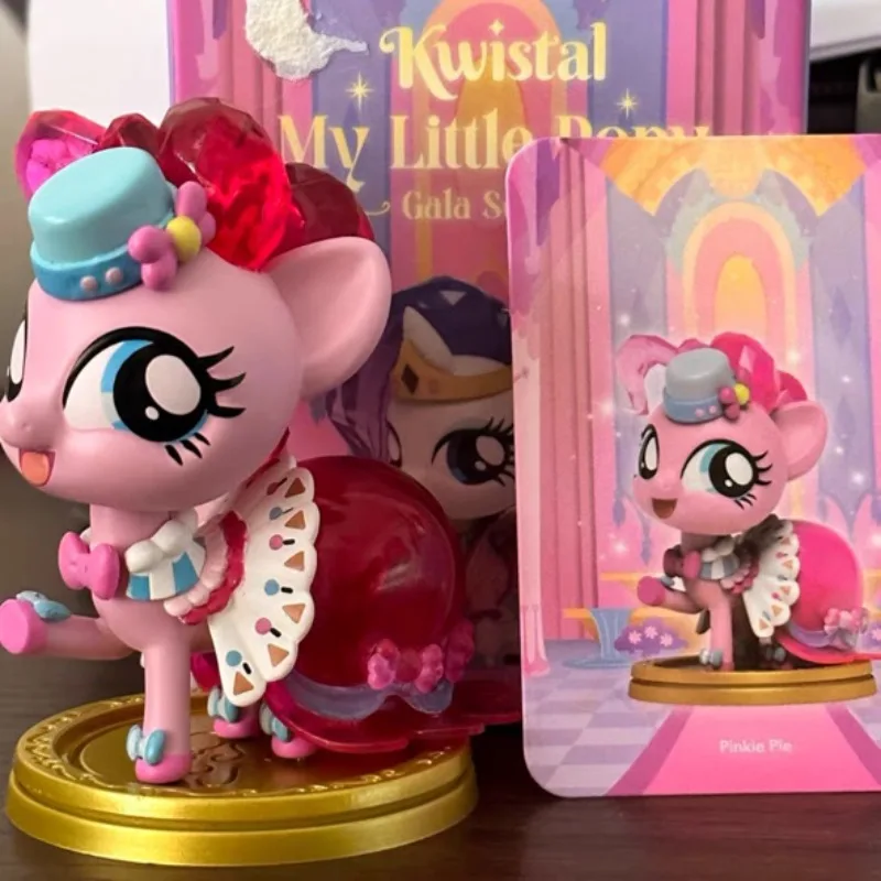 Фото Оригинальная коллекционная фигурка My Little Pony Kwistal Fwenz Series Blind Box Toy V2 V3, загадочная коробка, кавайная фигурка, коллекционная модель, подарок-сюрприз №5