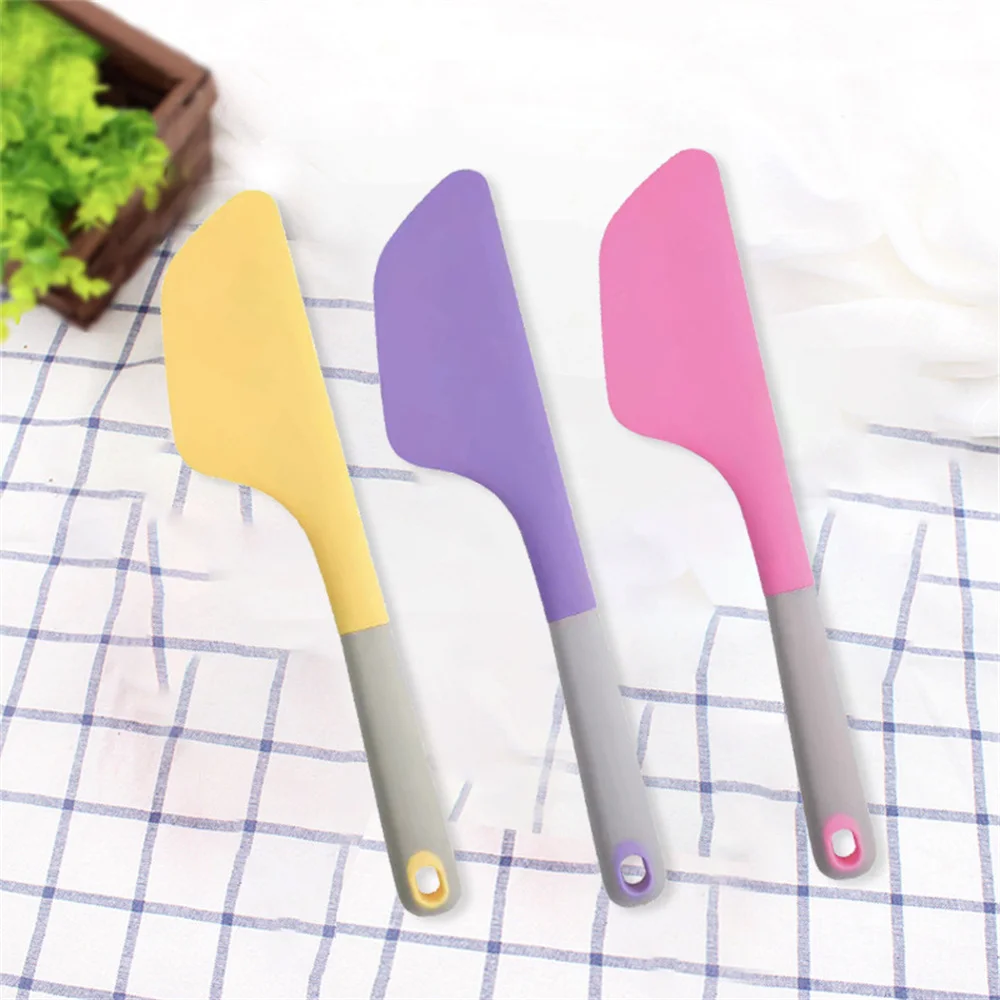 

Large Silicone Spatula Cake Cream Spatula Dough Butter Batter Scraper Baking Tools For Home Baking Cutting Tools Kitchen Gadgets