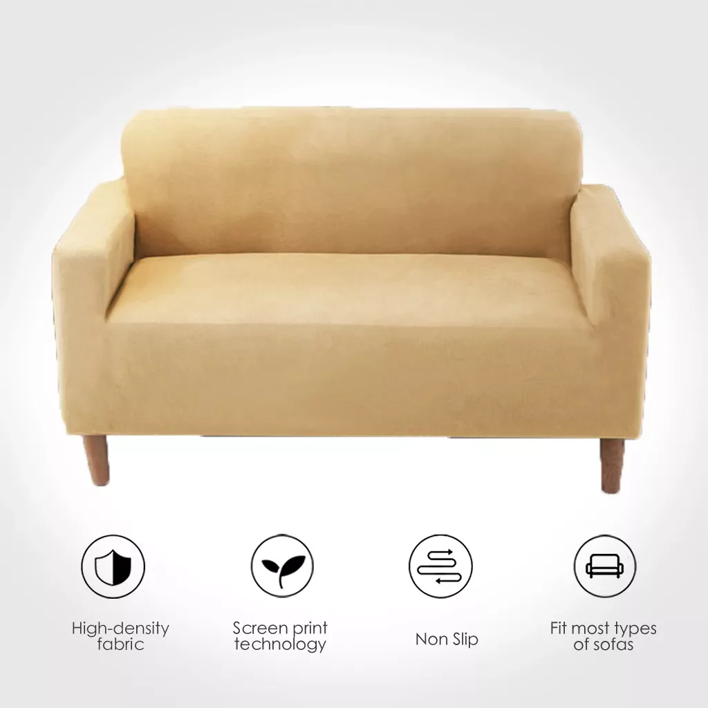 

NEW Cover Thick Plush All-inclusive Sofa Covers for Living Room Soft Couch Cover Sofa Towel Slipcover 1/2/3/4 Seater