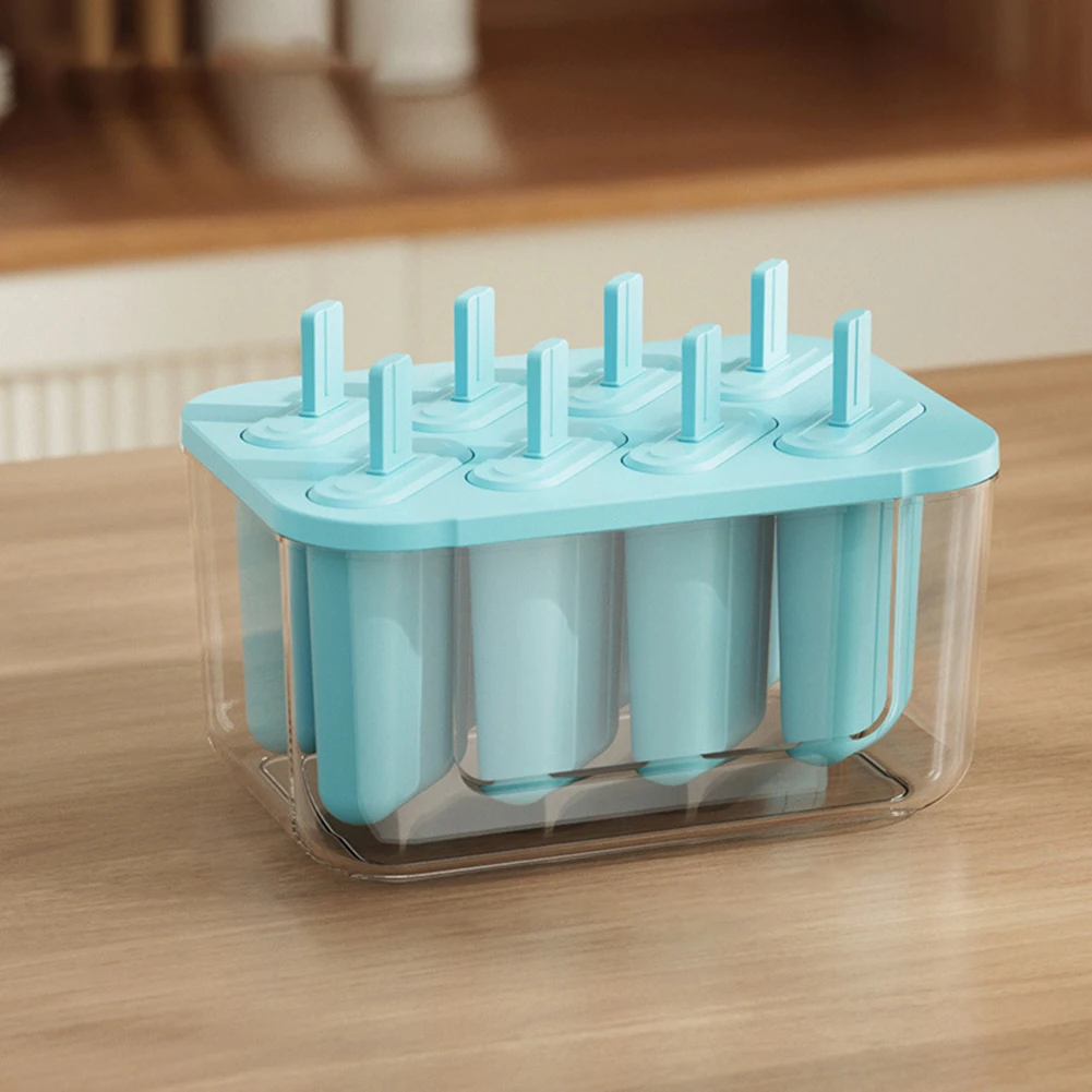 

Homemade Popsicle Frozens Ice Cream Moulds Tray BPA Free Frozen-Dessert Cakesicles Tray For Summer Party