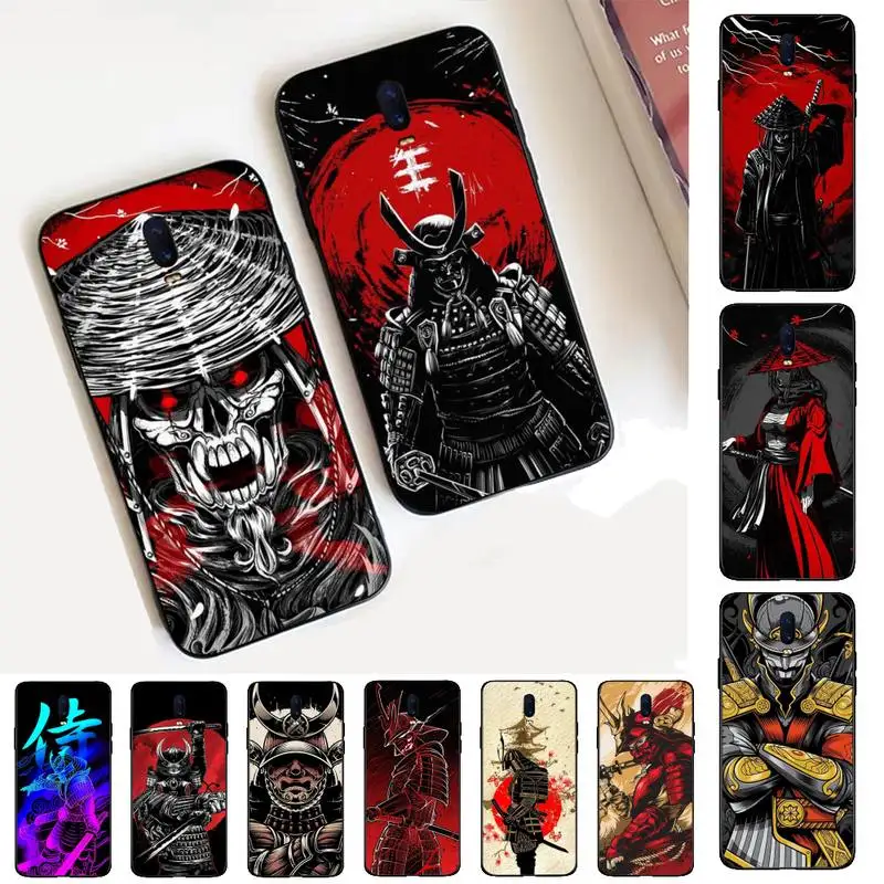 

Japan Samurai Art Phone Case for Vivo Y91C Y11 17 19 17 67 81 Oppo A9 2020 Realme c3