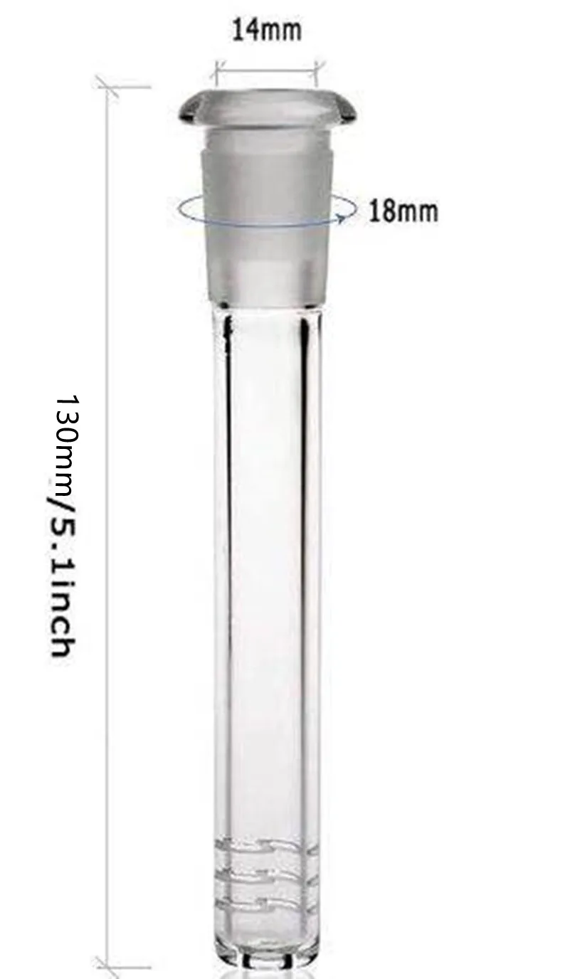 

Высококачественный диффузор Downstem 120 мм, 14 мм, 18 мм, Штекерный, гнездовой, пластиковый стебель, стеклянные трубы для воды Banger