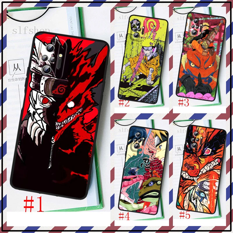 

Cool Naruto Kakashi Art For Xiaomi Redmi Note 11 10S 10 9T 9S 9 8T 8 7 6 Pro Plus Max 5G Black Soft Funda Capa Phone Case