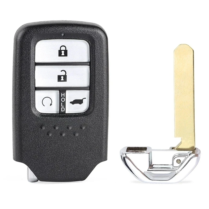 Чип KEYECU с 4 кнопками 433 МГц ID47 для Honda Pilot 2016 2017 2018 2019 2020 2021 Автоматический умный