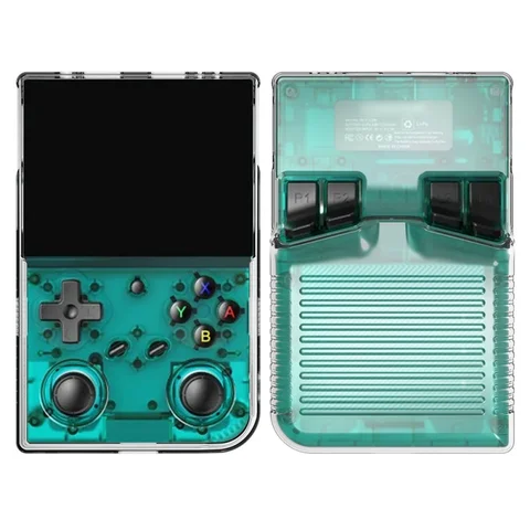 Прозрачный мягкий чехол из ТПУ для ANBERNIC RG 35XX PRO с веревкой против потери, портативный противоударный чехол для RG35XX Pro, аксессуары