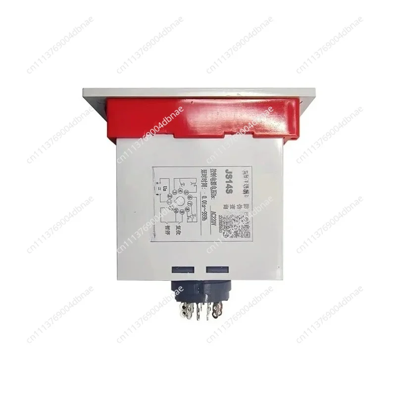 Фото Цифровое реле времени JS14S 3-битовое с дисплеем, 0.01с-999ч, AC220V/380V/24V №3