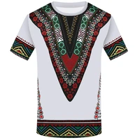 2022 hot sale summer fashion harajuku mens printed shirts short sleeves ethnic african clothing loose oversized shirts