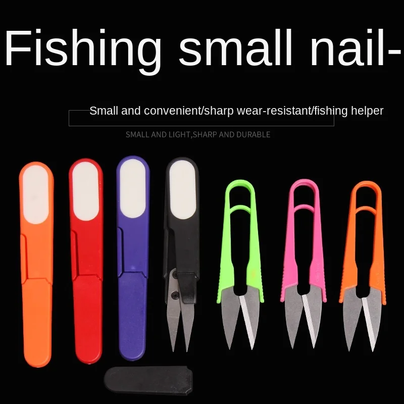 Ceramic U-shaped Knife Cross-stitch Scissors Thread Head Yarn Fish Line Child Food Safety Sewing Embroidery yarn shears |