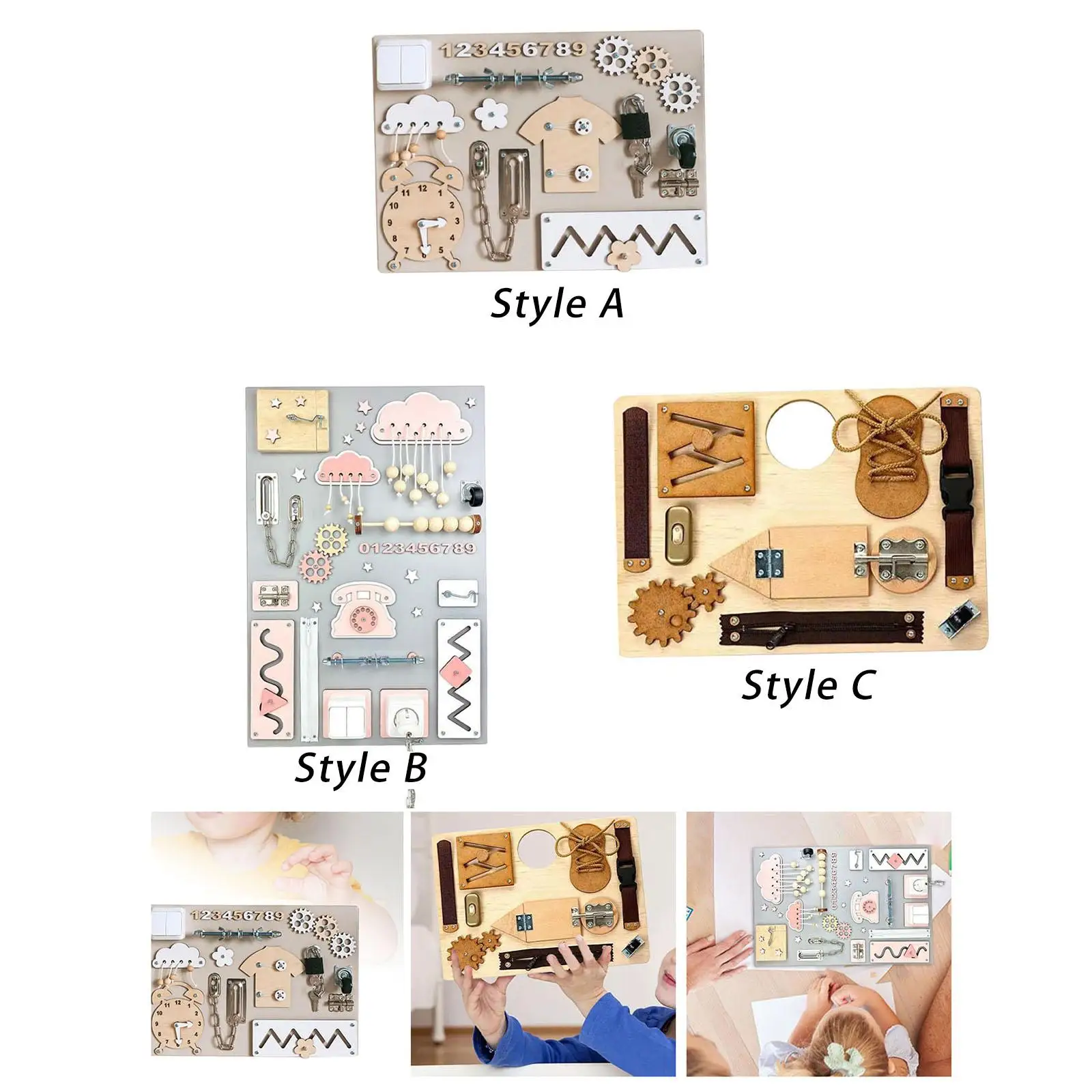 Игрушка Монтессори доска для занятий игрушка путешествий когнитивная развития