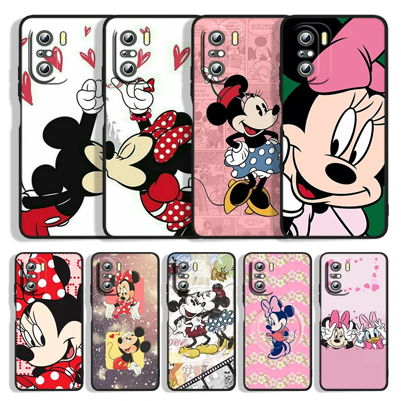 

Mickey Mouse Animation For Xiaomi Redmi K50 Gaming 10 9T 9AT 9A 9C 8A 7A S2 6A 5A 5 4X Prime Pro Plus Black Phone Case