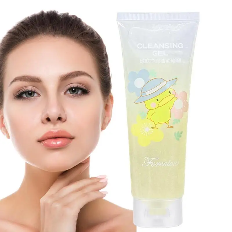 

Gel Cleanser Lightweight Cleansing Gel Mild Face Wash Leaves Skin Feeling Smooth Clean For Sensitive Skin Of Women