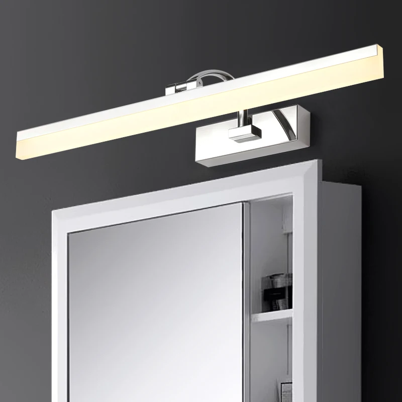 

Modern Led Mirror Light 9W 40CM AC100-240V Wall Mounted Industrial Wall Lamp Bathroom Light Waterproof Aluminum