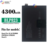 compatible for oppo reno 5 proreno 5 blp823 4350mah phone battery series