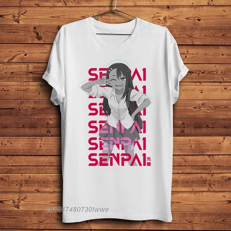 

Ijiranaide Nagatoro Hayase San Humorous Anime Tshirt Men/Women White Casual Short T Shirt Unisex Otaku Tee Don't Toy With Me