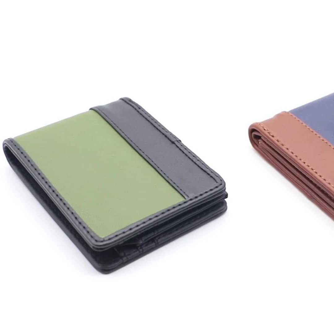 Ready to Ship Low Price Pu Leather Men Wallet Multi-function Design Men Fashion Wallet