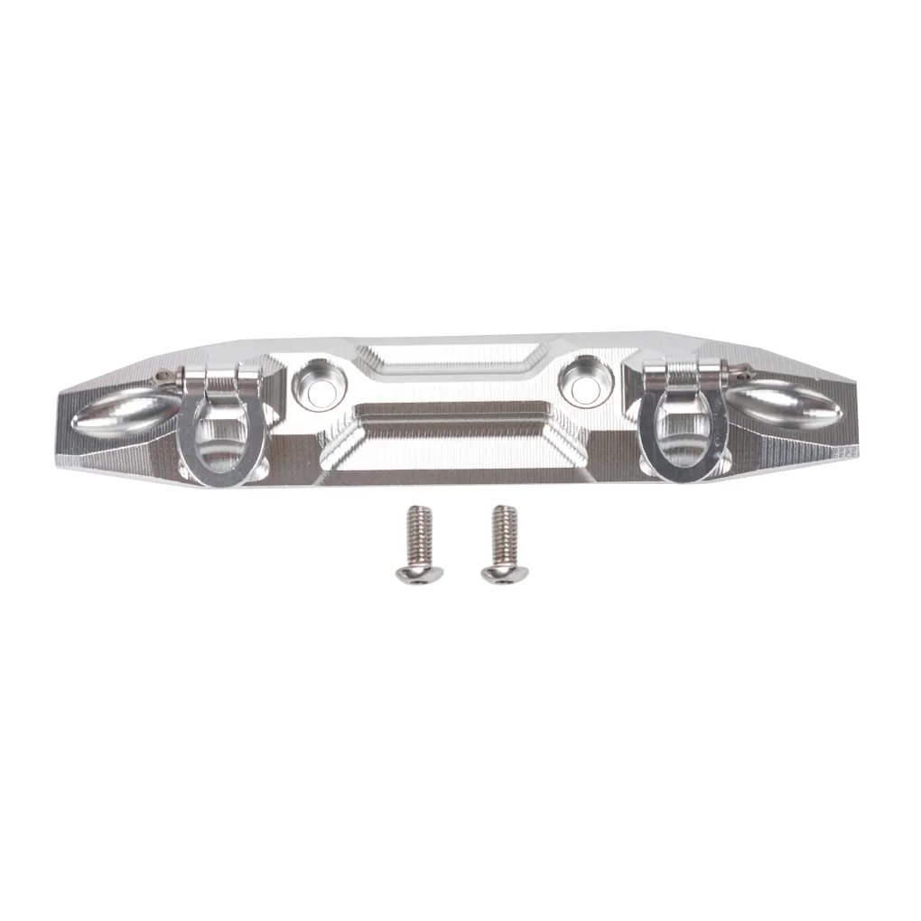 

Front Bumper Upgrade Accessory Modified Component Solid Color RC Bumpers Body Components Replacement for E-REVO 2.0 Black