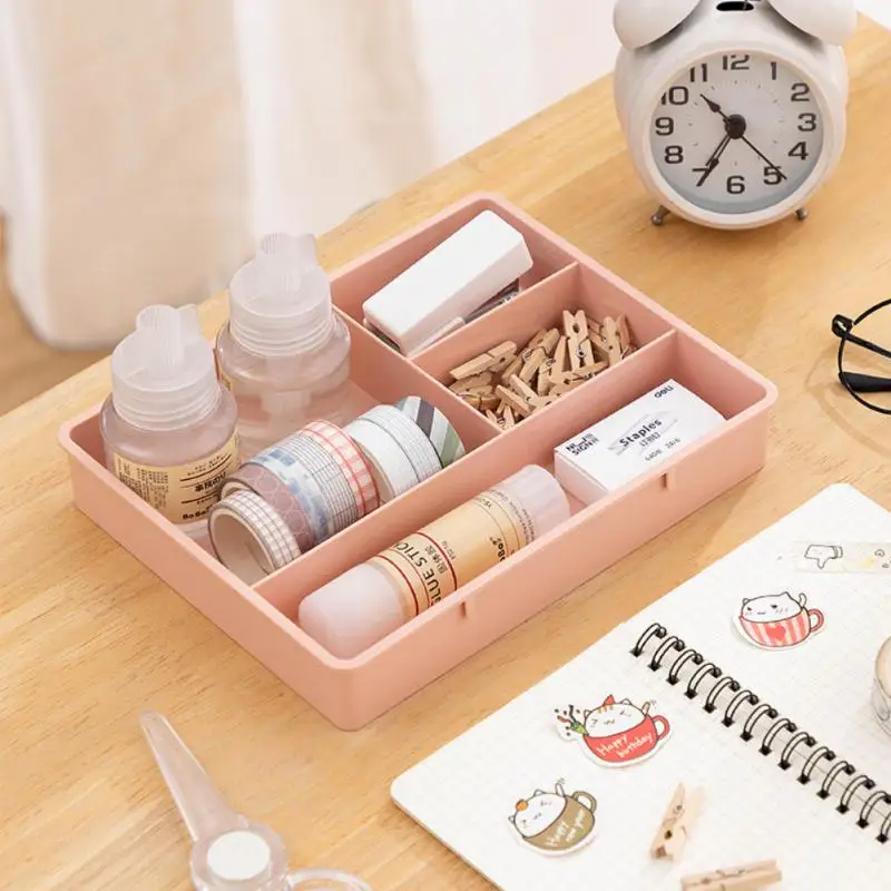 

Cells Compartment Design Drawer Organizer Dressing Table Jewelry Small Objects Separated Storage Box Kitchen Bathroom Closet Box