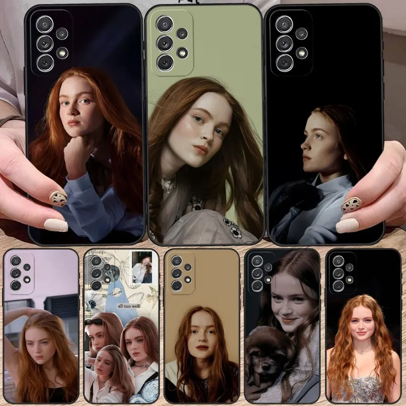 

Sadie Sink Phone Case For Samsung Note Galaxy 20 10 8 9 Pro Plus Ultra M20 M31 M40 M10 J7 J6 Prime Design Back Cover