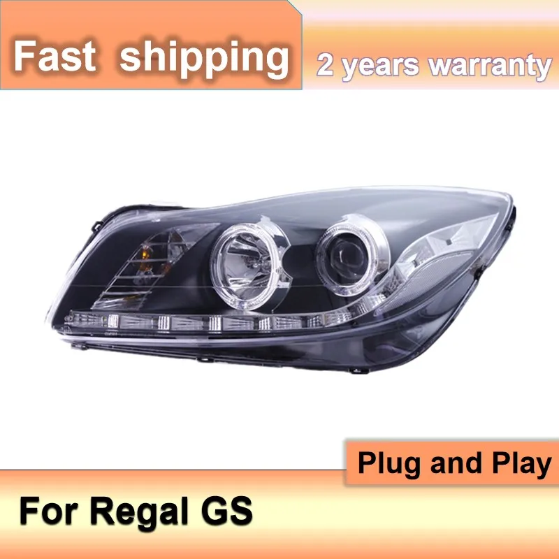 

Автомобильные аксессуары для Buick Regal GS передсветильник РА Verano Opel Insignia светодиодный ная передняя фара для GS style 2009-2013 года с биксеноновым