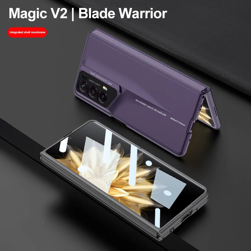Супер спортивный автомобиль Blade Warrior Shell для Honor Magic V2 встроенный корпус мембрана