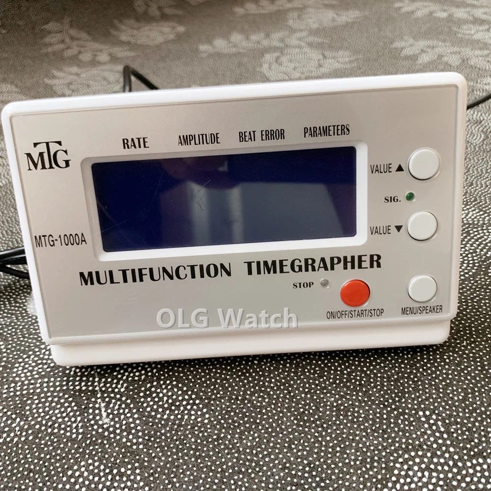 

NEW! MTG-1000A Multifunction Mechanical Watch Tester Timing Timegrapher for Watch repairers and hobbyists