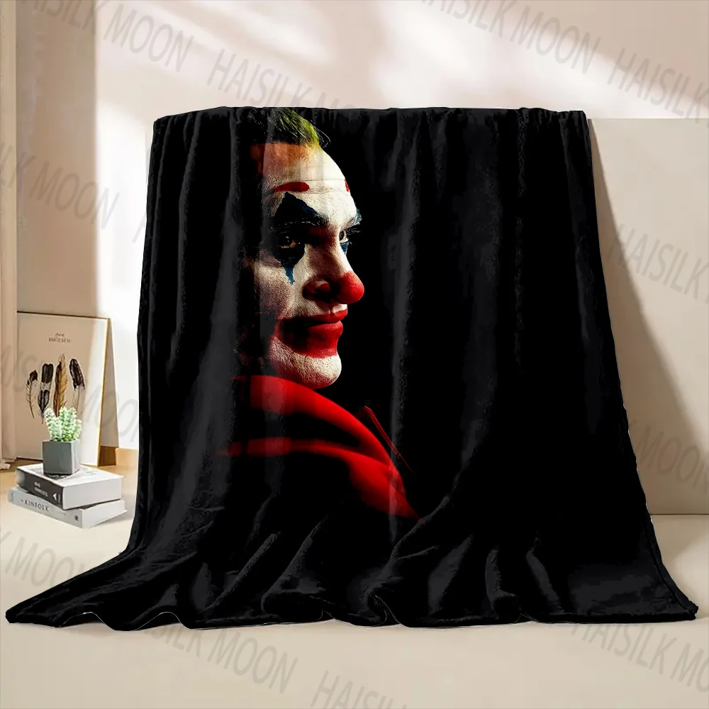 6-размерное одеяло с принтом клоуна и джокера теплое мягкое для дома путешествий