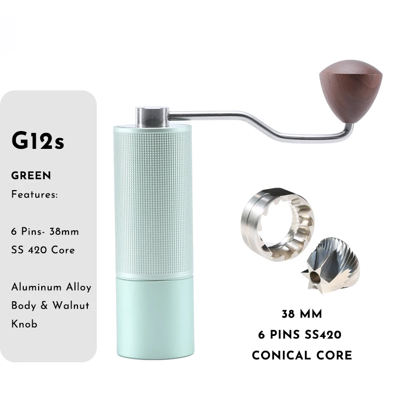 

Профессиональная Ручная Кофемолка Из Нержавеющей Стали С 6 Конусами