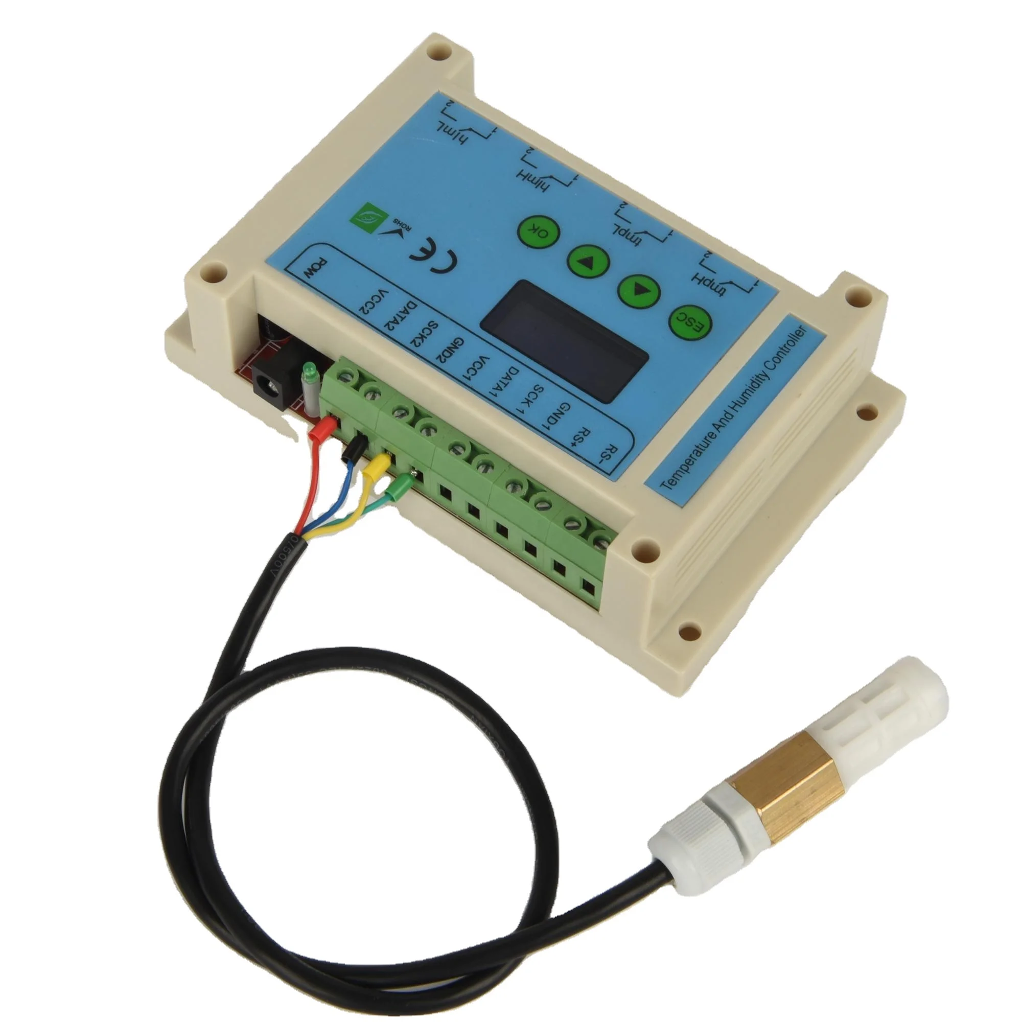 

OEM Good Quality Digital Temperature And Humidity Controller Thermo Hygrometer Device