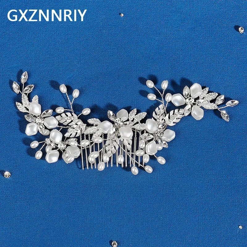 

Свадебные аксессуары для волос для невесты, искусственные жемчужные цветы, аксессуары для волос для женщин, аксессуары для невесты, ювелирные изделия в подарок