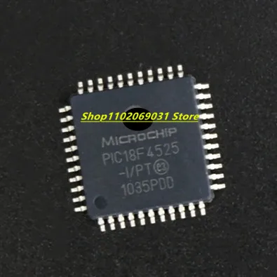 

2PCS PIC18F4525-I/PT PIC18F4525 18F4525 TQFP-44