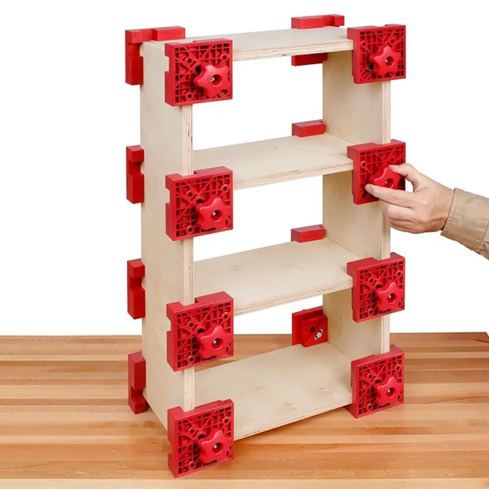 

90 Degrees Right Angle Clamps Spring Auxiliary Fixture Splicing board Positioning Panel Fixed clip Woodworking Tool