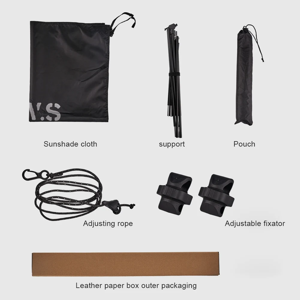 Пляжное Кресло с защитой от УФ-лучей Регулируемый складной навес солнца для