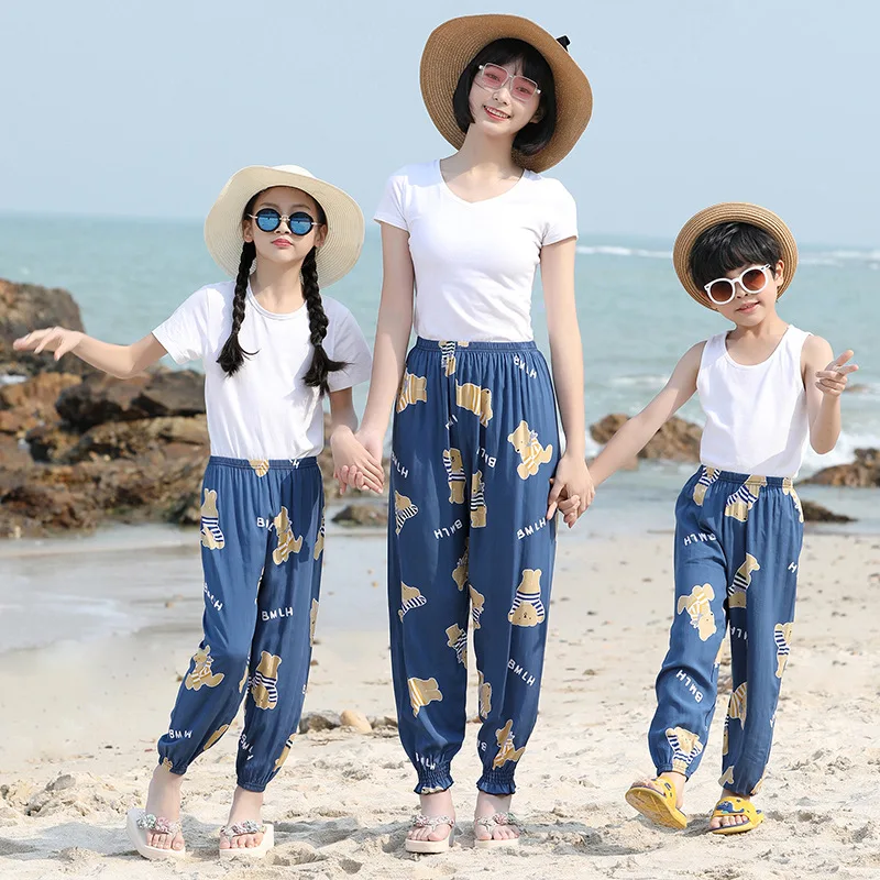 

Родитель-ребенок летняя мода пляж Детский досуг анти-фотоэлемент