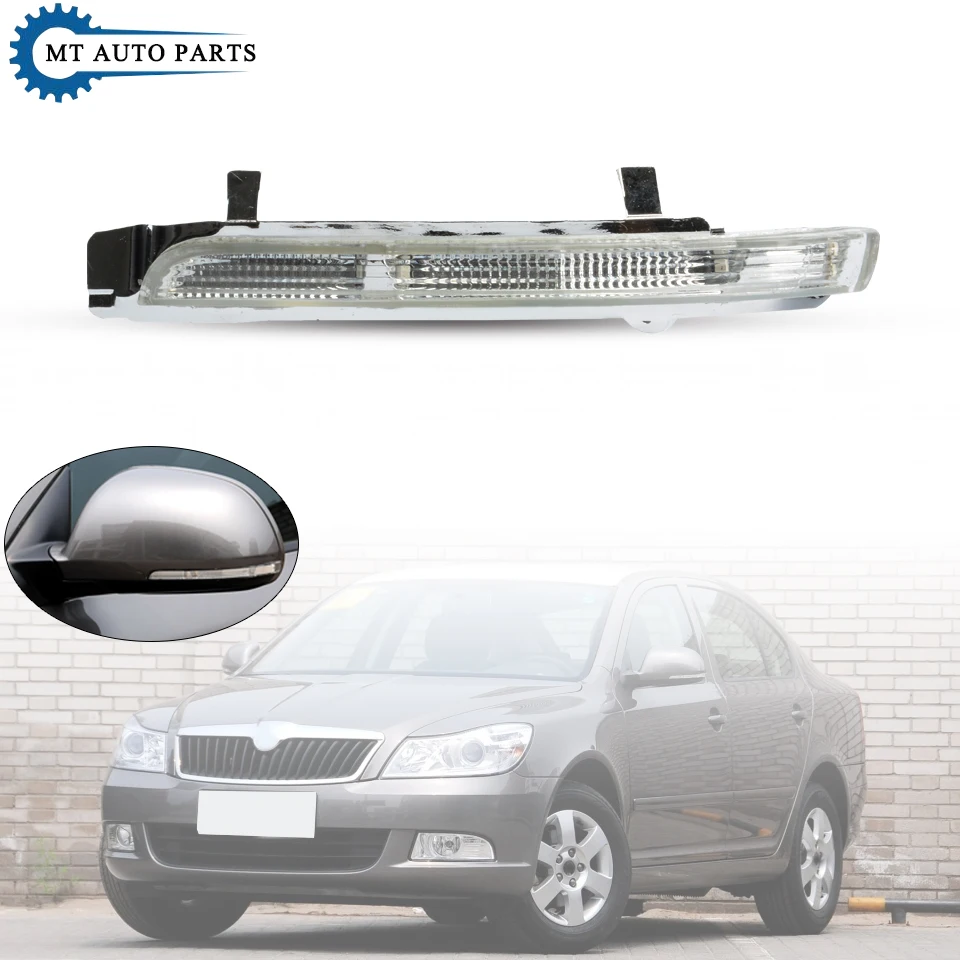 

MTAP дверь автомобиля крыло зеркало заднего вида лампа боковое зеркало светодиодный указатель поворота для Skoda Octavia A5 2013-2014 Superb 2008-2014